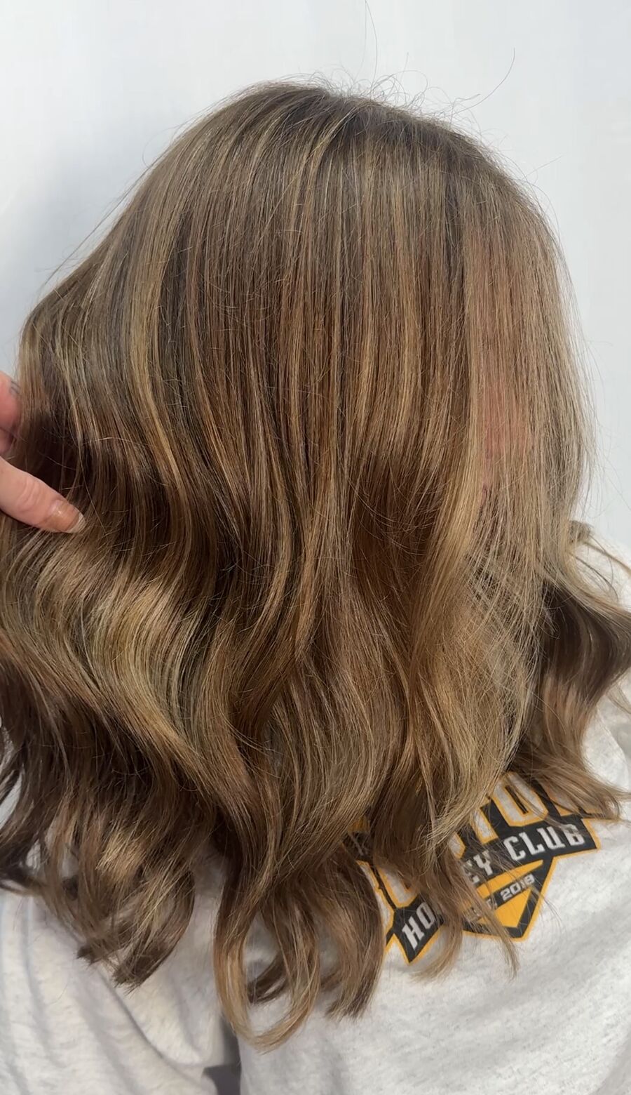 Dimensional blonde balayage